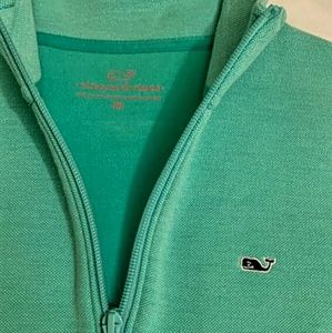 Womans vinyard vines broad feild  quarter zip